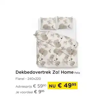 Dekbedovertrek zo! home pell