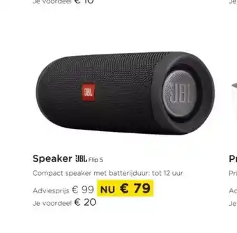 Molecule Speaker jbll flip 5 aanbieding