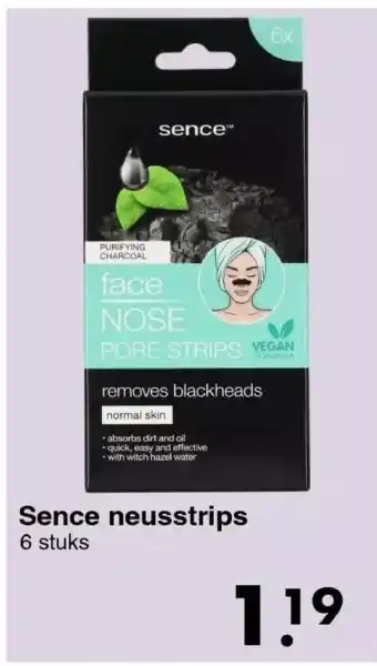 Wibra Sence neusstrips aanbieding