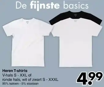 Wibra Heren t-shirts aanbieding