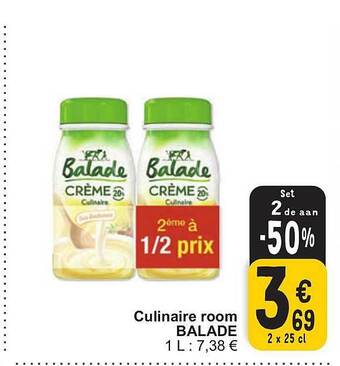 Cora Culinaire room balade aanbieding