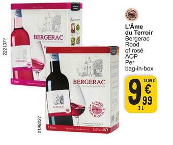 Cora L'âme du terroir bergerac rood of rosé aanbieding