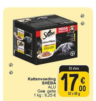 Cora Kattenvoeding sheba aanbieding