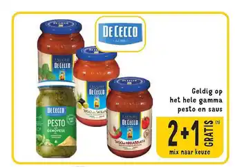 Cora Pesto en saus aanbieding