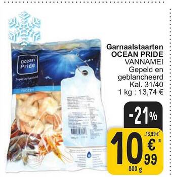 Cora Garnaalstaarten ocean pride aanbieding