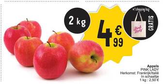 Appels pink lady