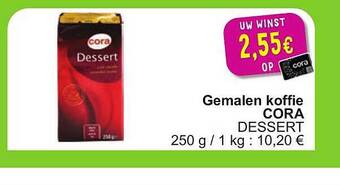 Cora Gemalen koffie cora aanbieding
