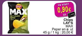 Cora Chips lay's aanbieding