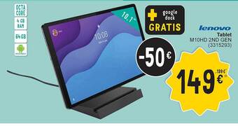 Cora Lenovo tablet aanbieding