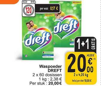 Cora Waspoeder dreft aanbieding