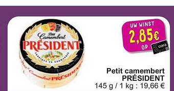 Cora Petit camembert président aanbieding