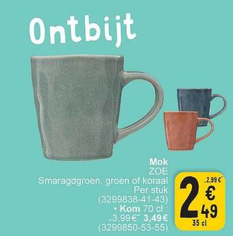 Cora Mok aanbieding