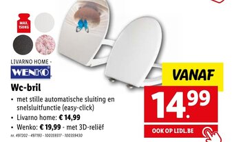 Lidl Wc-bril aanbieding