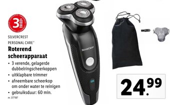 Lidl Roterend scheerapparaat aanbieding