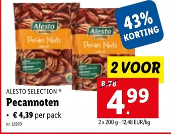 Alesto selection pecannoten
