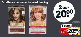 Excellence permanente haarkleuring