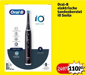 Kruidvat Oral-b elektrische tandenborstel i0 smile aanbieding