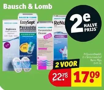 Kruidvat Bausch & lomb 2 voor aanbieding
