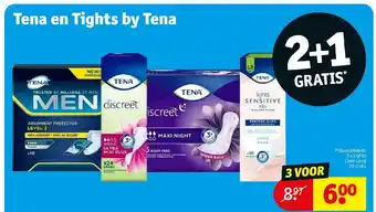 Kruidvat Tena en tights by tena 3 voor aanbieding