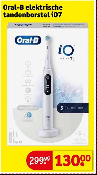 Kruidvat Oral-b elektrische tandenborstel i07 aanbieding