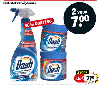 Kruidvat Dash vlekverwijderaar aanbieding