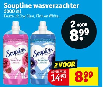 Kruidvat Soupline wasverzachter 2000ml aanbieding