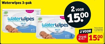 Kruidvat Waterwipes 3-pak aanbieding