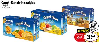 Capri-sun drinkzakjes 10-pak