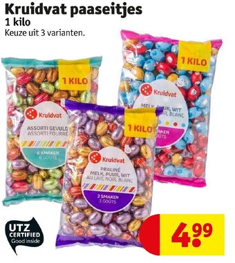 Kruidvat Kruidvat paaseitjes 1 kilo aanbieding