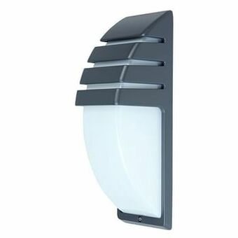 Brico Lutec wandlamp City donkergrijs 60W aanbieding