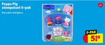 Peppa Pig Stempelset 5-Pak