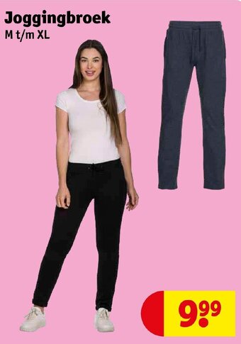 Kruidvat Joggingbroek M t/m XL aanbieding