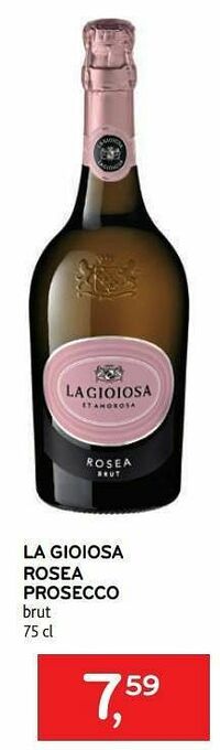 Alvo La gioiosa rosea prosecco brut aanbieding