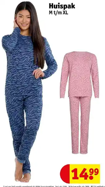 Kruidvat Huispak M t/m XL aanbieding