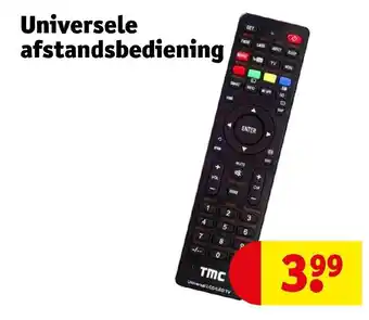 Kruidvat Universele Afstandsbediening aanbieding