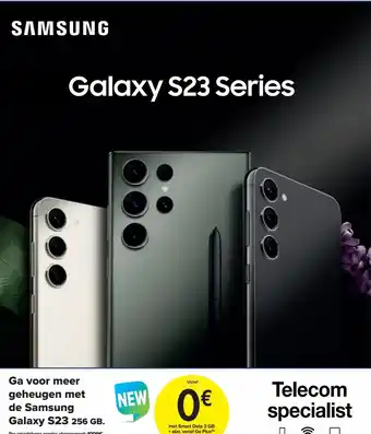 Carrefour Market Samsung Galaxy S23 Series aanbieding