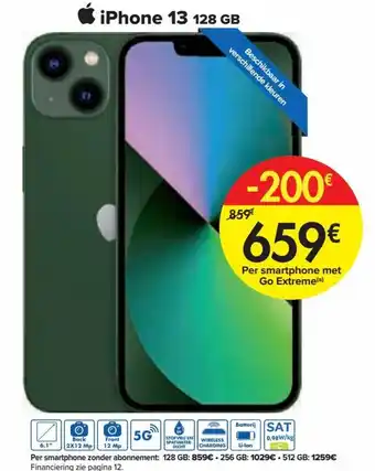 Carrefour Market Iphone 13 128gb aanbieding