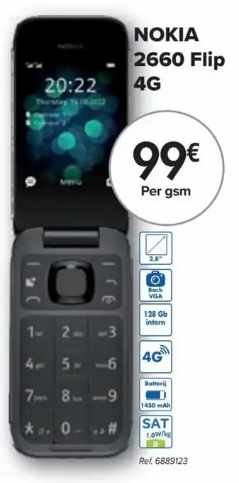 Nokia 2660 Flip 4G