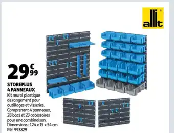 Allit storeplus 4 panneaux