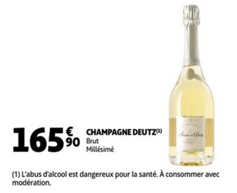 Auchan Champagne Deutz brut aanbieding