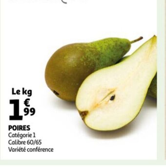 Poires le kg
