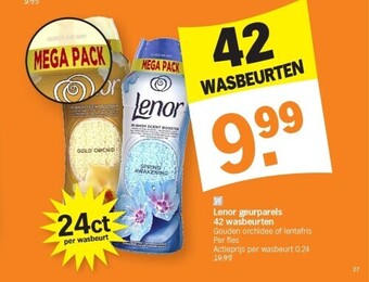 Lenor geurparels 42 wasbeurten