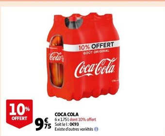 Coca Cola 6x1.75 L