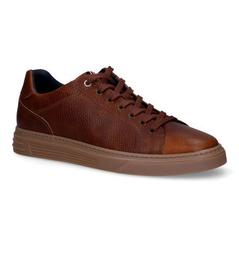 Bullboxer cognac veterschoenen promotie bij Torfs