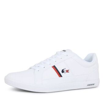 Lacoste europa heren sneakers wit-40