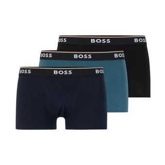 Plutosport Hugo boss boss power trunk boxershorts heren (3-pack) aanbieding
