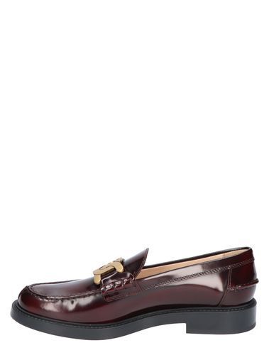Tod's loafers in leather bordeaux instapschoenen promotie bij Nolten