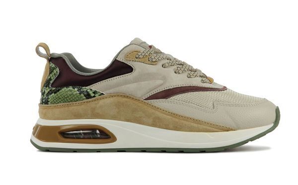 Hoff dames leren sneakers promotie bij Van den Assem