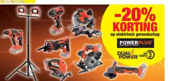 Hubo Powerplus op elektrisch gereedschap aanbieding
