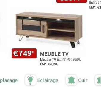 Crack Meuble tv aanbieding